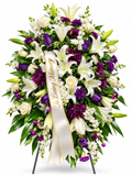 BF-1066- PURPLE GRACE STANDING SPRAY