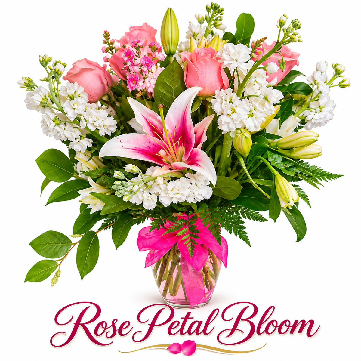 BF-1069- ROSE PETAL BLOOM