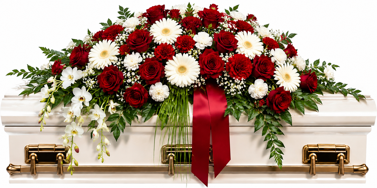 BF-1029- ETERNAL HONOR CASKET SPRAY
