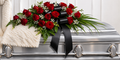 BF-1034- FOREVER CHERISHED CASKET SPRAY