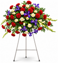 BF-1083- TIMELESS TRIBUTE CASKET SPRAY STAND