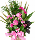 BF-1058- PINK PARADISE BASKET
