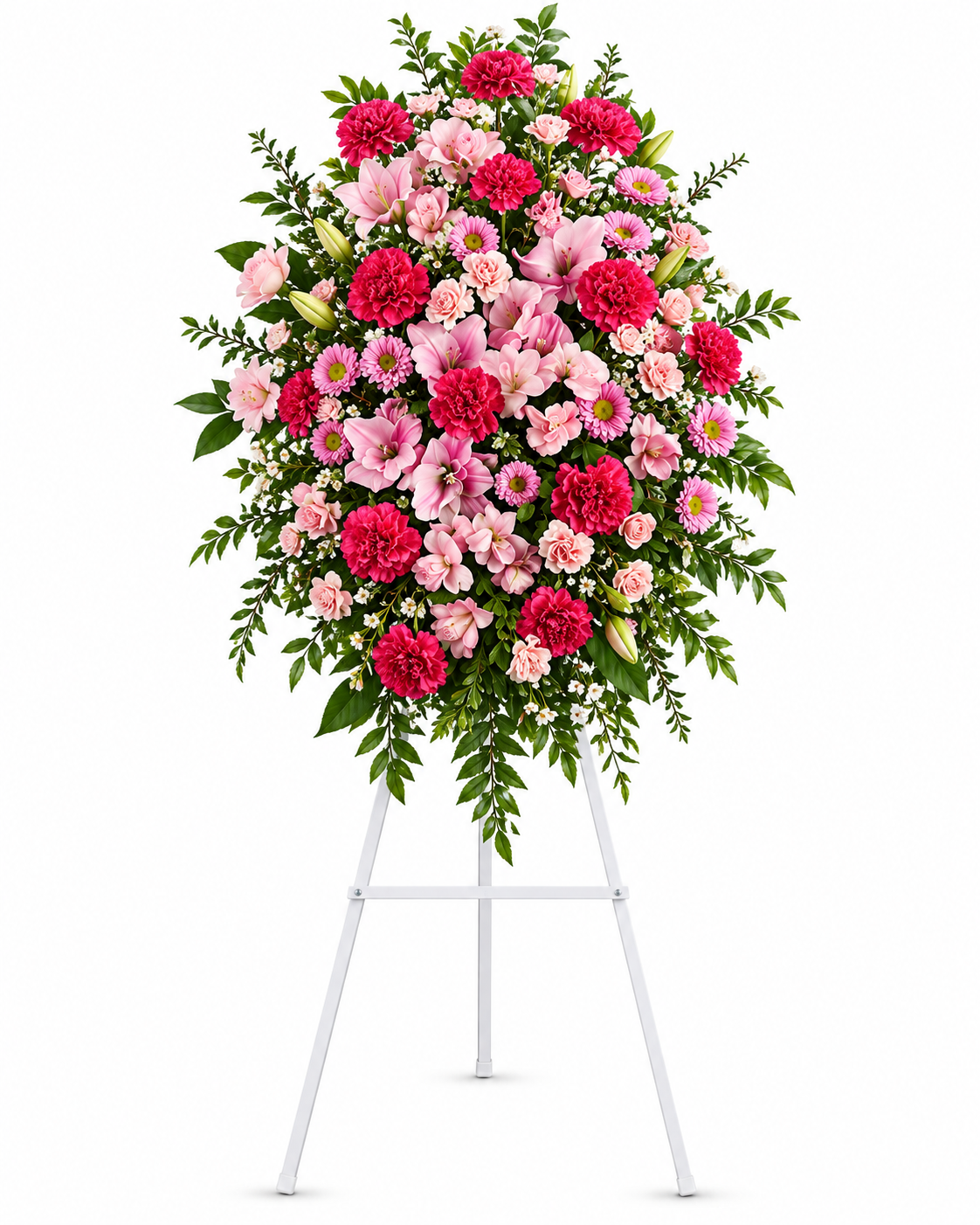 BF-1021- BLUSH OF HEAVEN STANDING SPRAY
